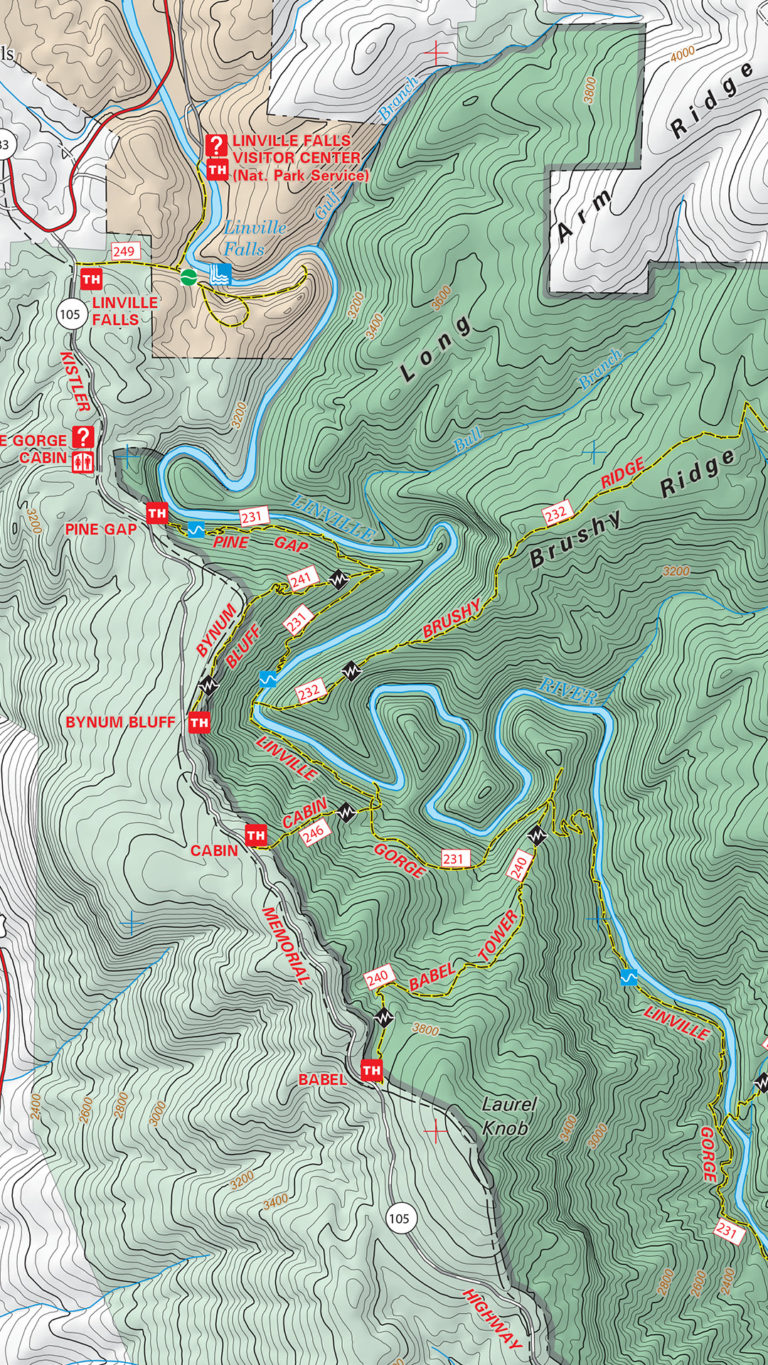 Avenza Maps - Lgmaps Linville Gorge Maps