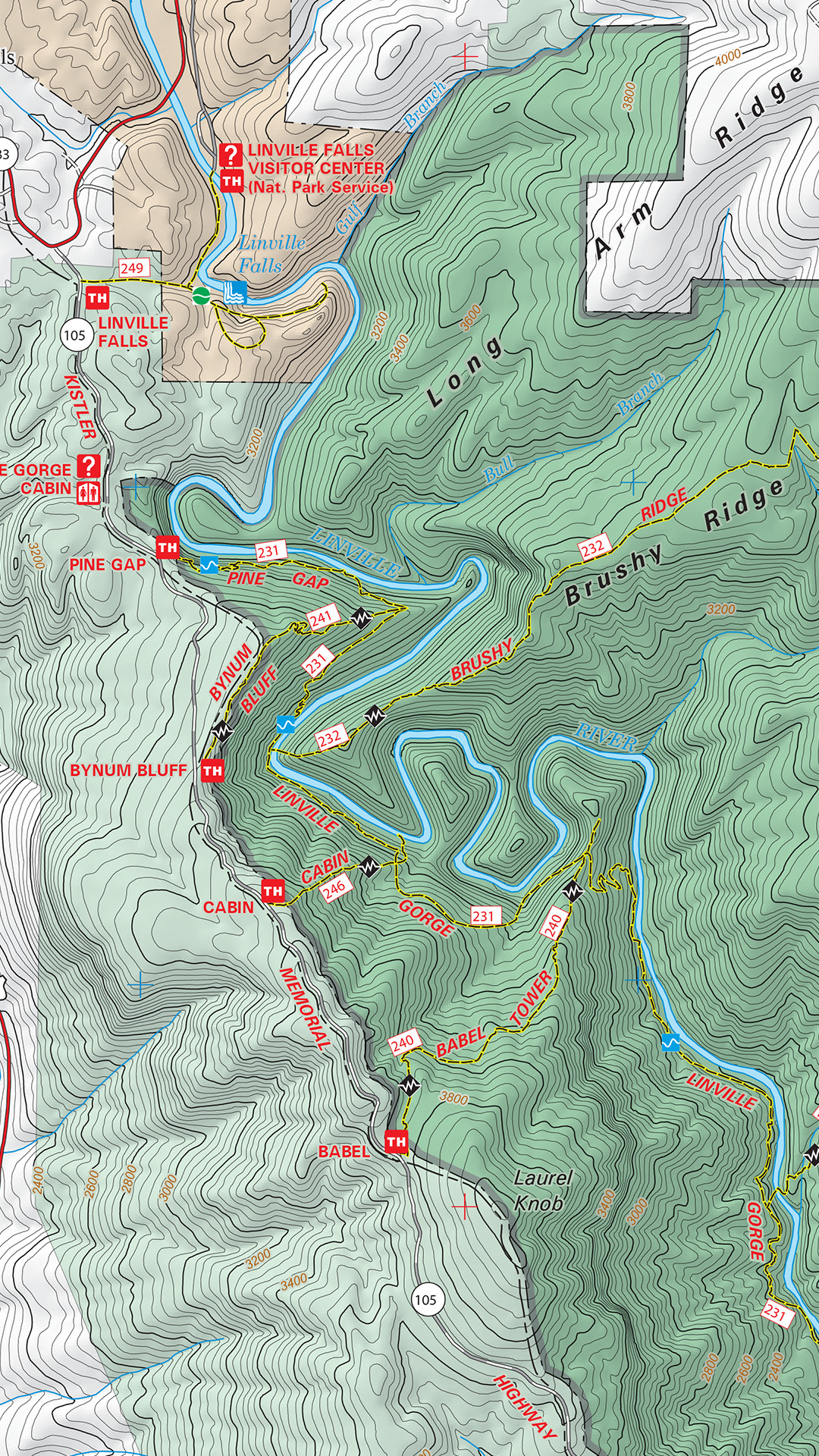 Avenza Maps - LGMAPS Linville Gorge Maps